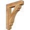 Ekena Millwork Olympic Craftsman Rough Sawn Bracket, Western Red Cedar, 6"W x 32"D x 40"H BKT06X32X40OLY04RWR - alternate 1